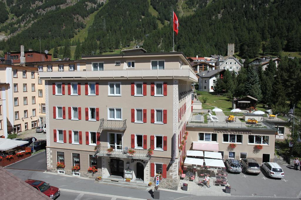 Hotel Bernina Понтрезина Экстерьер фото
