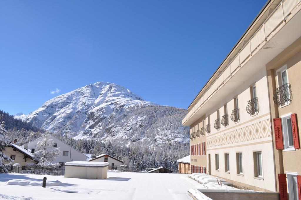 Hotel Bernina Понтрезина Экстерьер фото