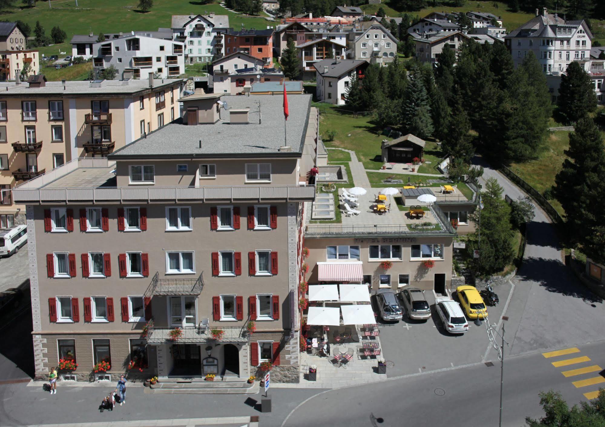 Hotel Bernina Понтрезина Экстерьер фото